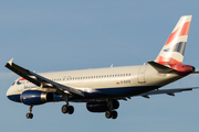 British Airways Airbus A320-232 (G-EUYD) at  London - Heathrow, United Kingdom