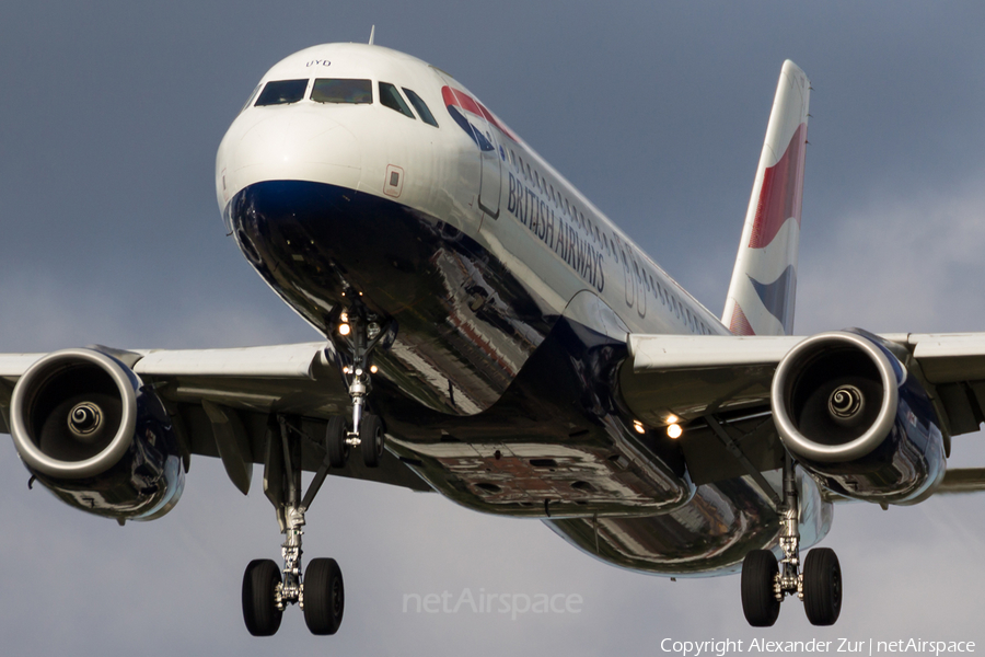 British Airways Airbus A320-232 (G-EUYD) | Photo 136375