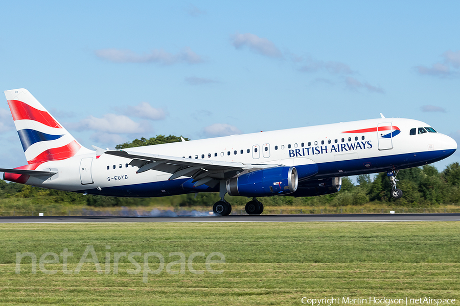 British Airways Airbus A320-232 (G-EUYD) | Photo 175119