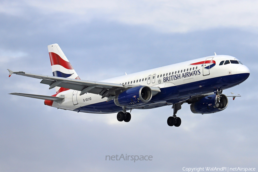 British Airways Airbus A320-232 (G-EUYD) | Photo 488573