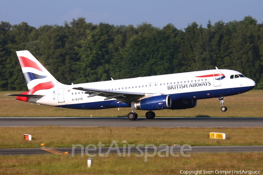 British Airways Airbus A320-232 (G-EUYE) | Photo 18340