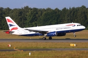 British Airways Airbus A320-232 (G-EUYE) at  Hamburg - Fuhlsbuettel (Helmut Schmidt), Germany
