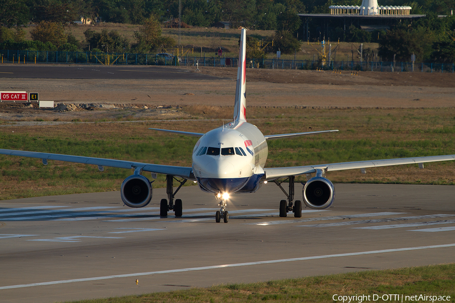 British Airways Airbus A320-232 (G-EUYE) | Photo 317297