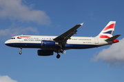 British Airways Airbus A320-232 (G-EUYE) at  London - Heathrow, United Kingdom