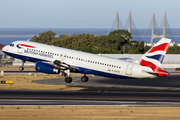 British Airways Airbus A320-232 (G-EUYE) at  Lisbon - Portela, Portugal