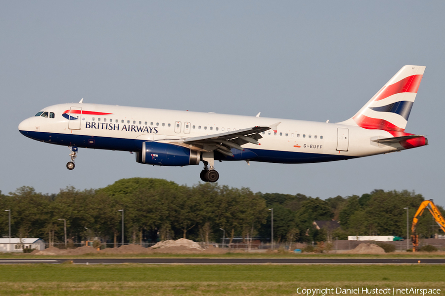 British Airways Airbus A320-232 (G-EUYF) | Photo 658808