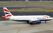 British Airways Airbus A320-232 (G-EUYF) at  Dusseldorf - International, Germany