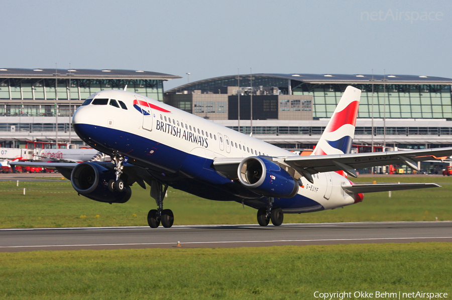 British Airways Airbus A320-232 (G-EUYF) | Photo 52940