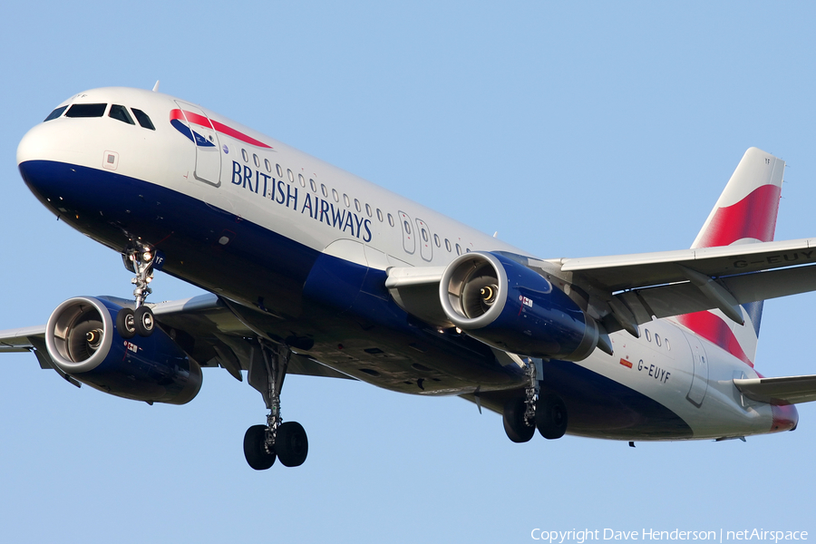 British Airways Airbus A320-232 (G-EUYF) | Photo 200