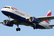 British Airways Airbus A320-232 (G-EUYF) at  London - Heathrow, United Kingdom