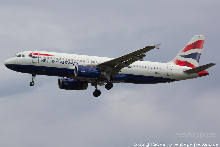 British Airways Airbus A320-232 (G-EUYF) | Photo 205153