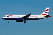 British Airways Airbus A320-232 (G-EUYF) at  London - Heathrow, United Kingdom