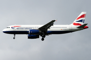 British Airways Airbus A320-232 (G-EUYF) at  London - Heathrow, United Kingdom