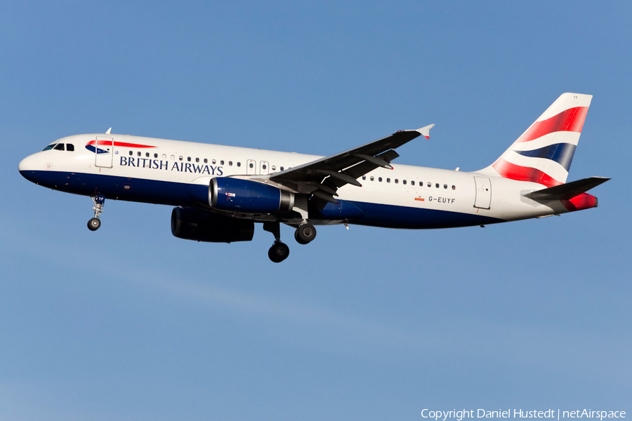 British Airways Airbus A320-232 (G-EUYF) | Photo 656774