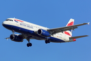 British Airways Airbus A320-232 (G-EUYG) at  Barcelona - El Prat, Spain