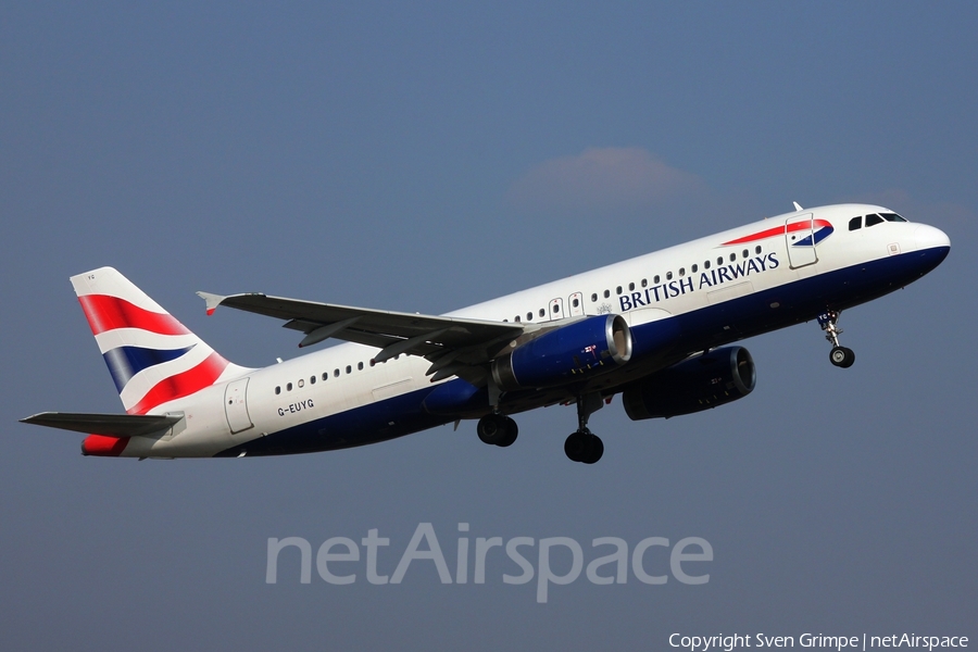 British Airways Airbus A320-232 (G-EUYG) | Photo 501558