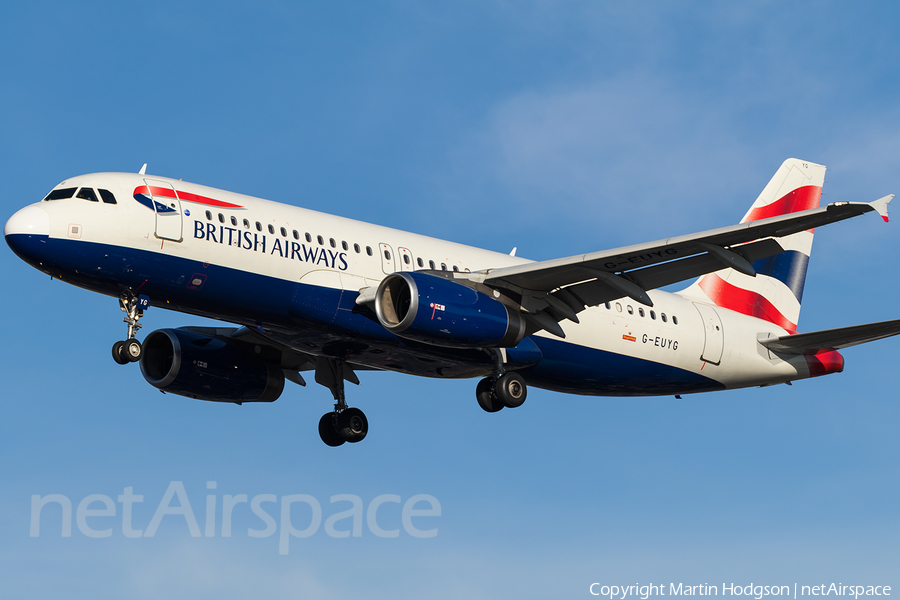 British Airways Airbus A320-232 (G-EUYG) | Photo 131109