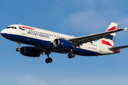 British Airways Airbus A320-232 (G-EUYG) at  London - Heathrow, United Kingdom