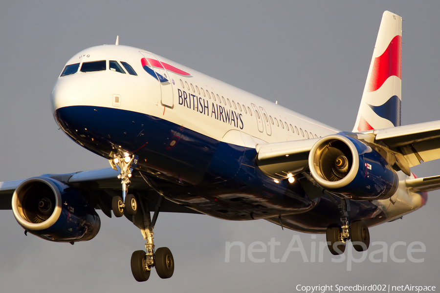 British Airways Airbus A320-232 (G-EUYG) | Photo 24214
