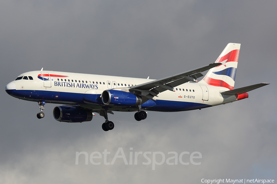 British Airways Airbus A320-232 (G-EUYG) | Photo 331630