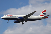 British Airways Airbus A320-232 (G-EUYG) at  London - Heathrow, United Kingdom