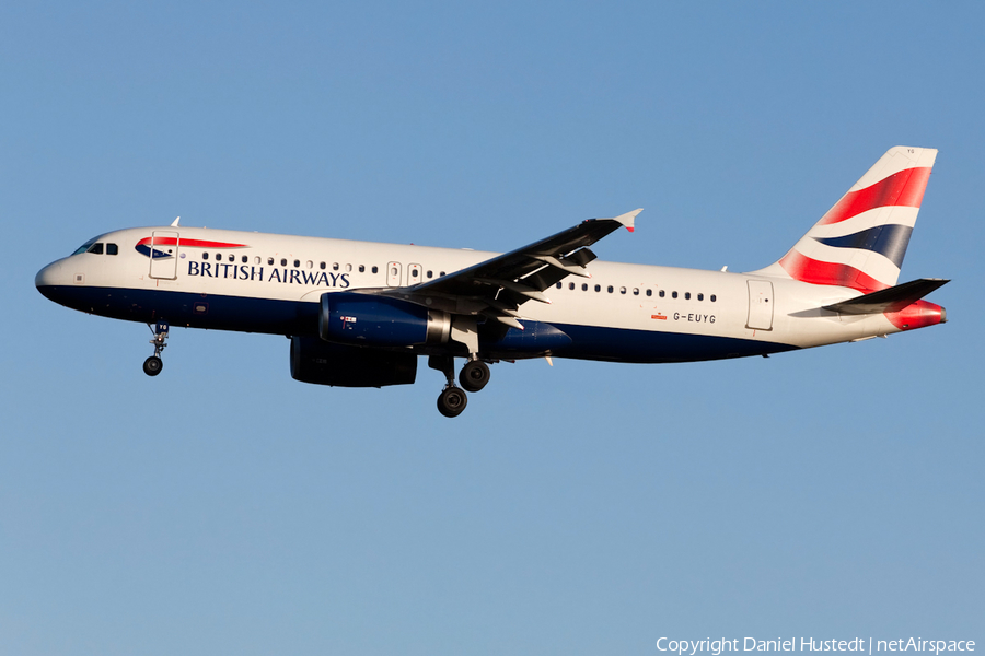 British Airways Airbus A320-232 (G-EUYG) | Photo 656775