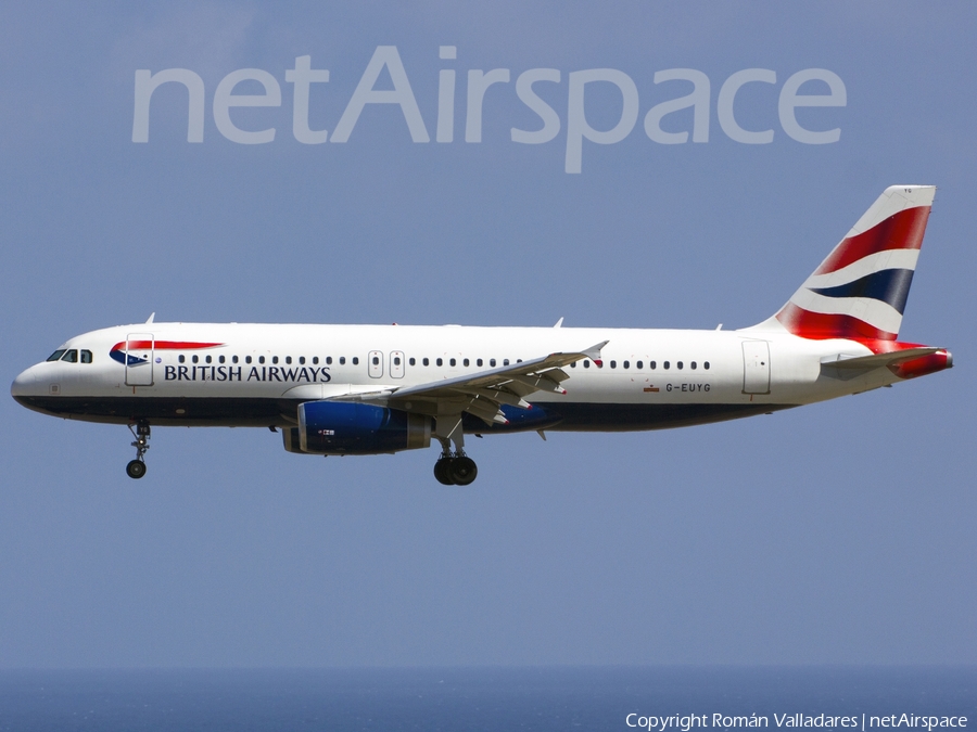 British Airways Airbus A320-232 (G-EUYG) | Photo 338357