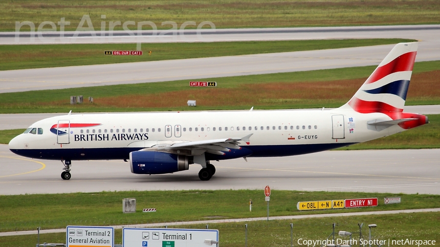 British Airways Airbus A320-232 (G-EUYG) | Photo 171611