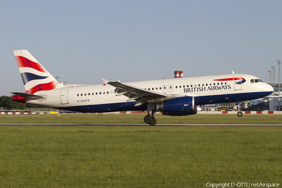 British Airways Airbus A320-232 (G-EUYG) | Photo 439257