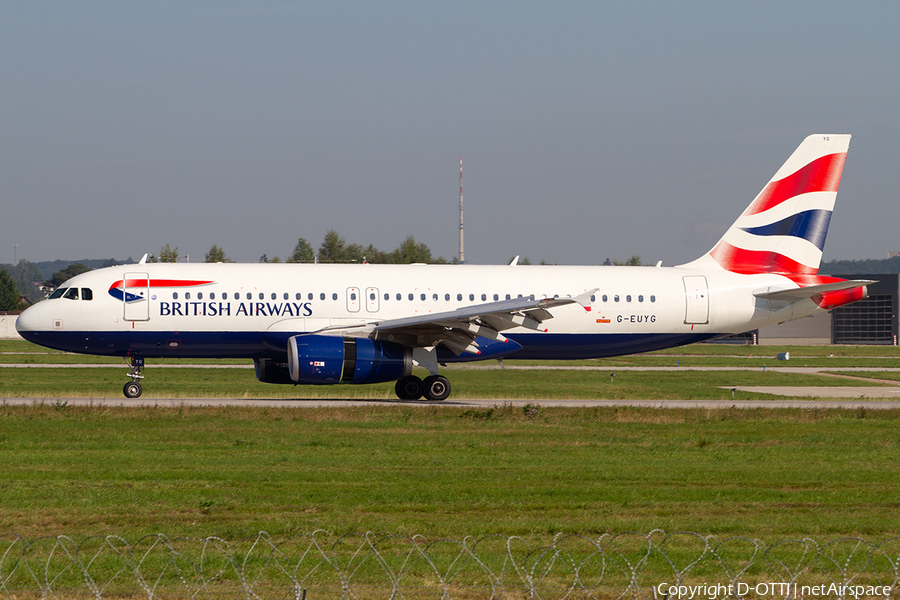 British Airways Airbus A320-232 (G-EUYG) | Photo 368866