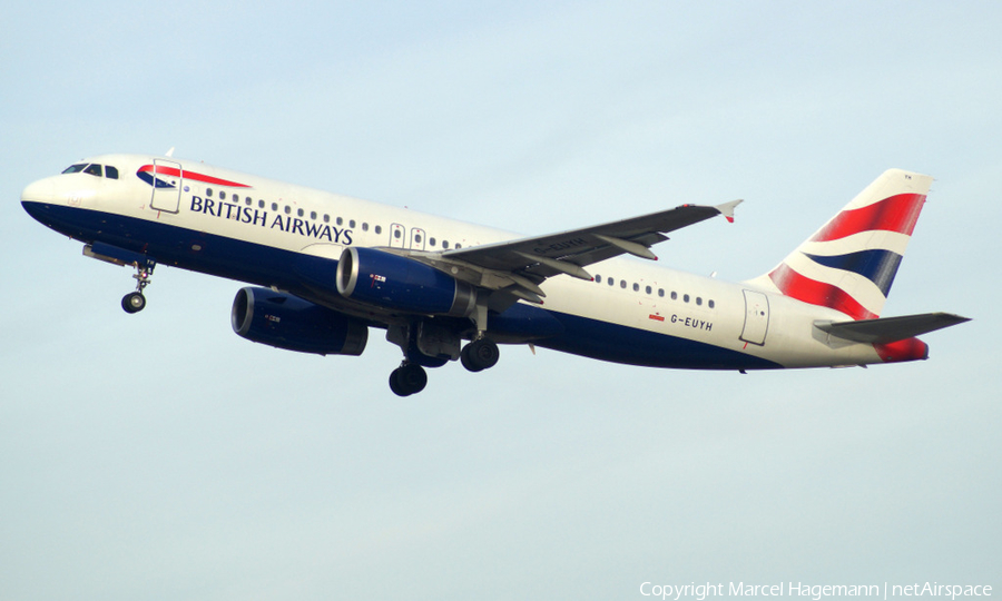 British Airways Airbus A320-232 (G-EUYH) | Photo 119930