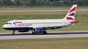 British Airways Airbus A320-232 (G-EUYH) at  Dusseldorf - International, Germany