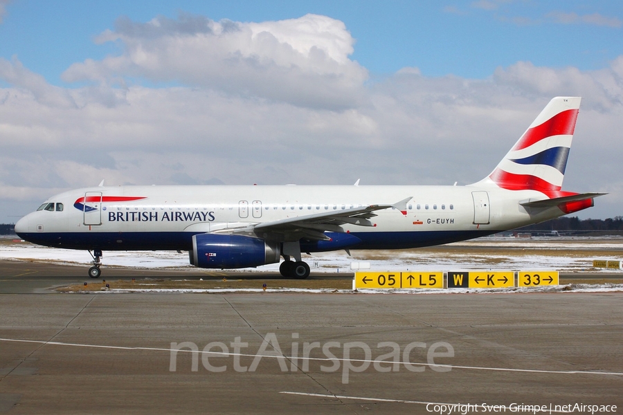 British Airways Airbus A320-232 (G-EUYH) | Photo 23029