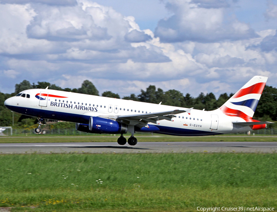 British Airways Airbus A320-232 (G-EUYH) | Photo 247212