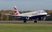 British Airways Airbus A320-232 (G-EUYH) at  Hamburg - Fuhlsbuettel (Helmut Schmidt), Germany