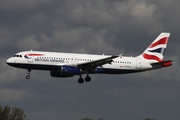 British Airways Airbus A320-232 (G-EUYH) at  Hamburg - Fuhlsbuettel (Helmut Schmidt), Germany