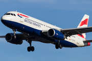 British Airways Airbus A320-232 (G-EUYH) at  London - Heathrow, United Kingdom