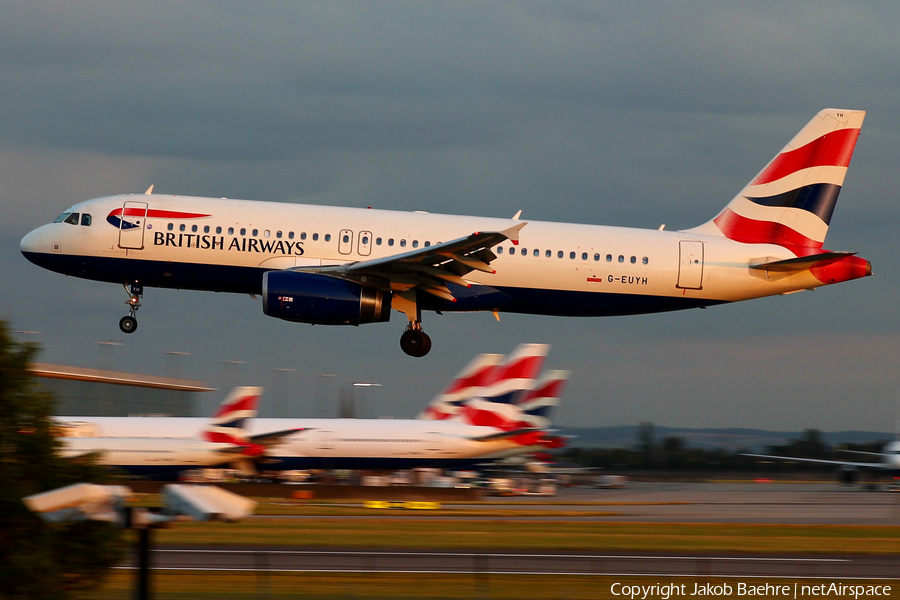 British Airways Airbus A320-232 (G-EUYH) | Photo 187402