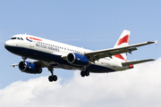 British Airways Airbus A320-232 (G-EUYH) at  London - Heathrow, United Kingdom