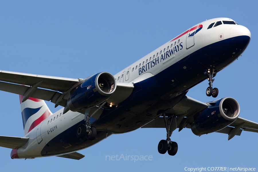 British Airways Airbus A320-232 (G-EUYH) | Photo 52819