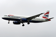 British Airways Airbus A320-232 (G-EUYH) at  London - Heathrow, United Kingdom