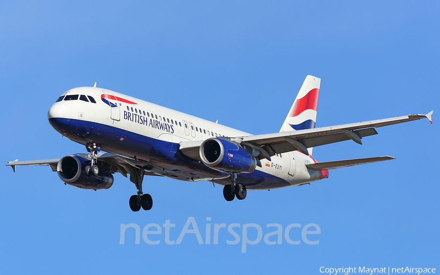 British Airways Airbus A320-232 (G-EUYI) | Photo 285361
