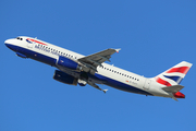 British Airways Airbus A320-232 (G-EUYI) at  Barcelona - El Prat, Spain