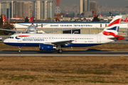 British Airways Airbus A320-232 (G-EUYI) at  Istanbul - Ataturk, Turkey