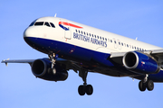 British Airways Airbus A320-232 (G-EUYI) at  London - Heathrow, United Kingdom