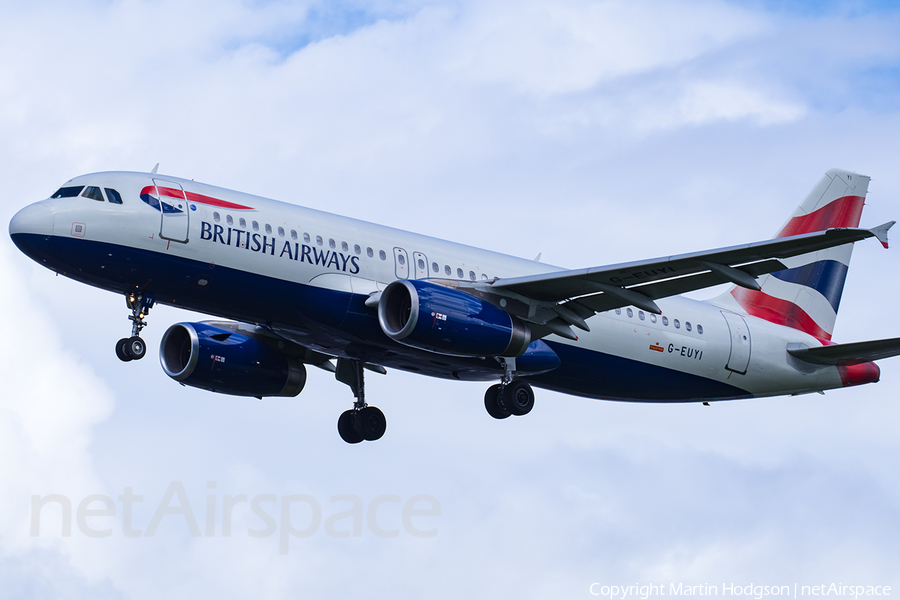 British Airways Airbus A320-232 (G-EUYI) | Photo 247872