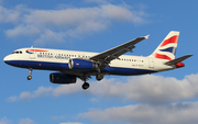 British Airways Airbus A320-232 (G-EUYI) at  London - Heathrow, United Kingdom