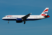 British Airways Airbus A320-232 (G-EUYI) at  London - Heathrow, United Kingdom