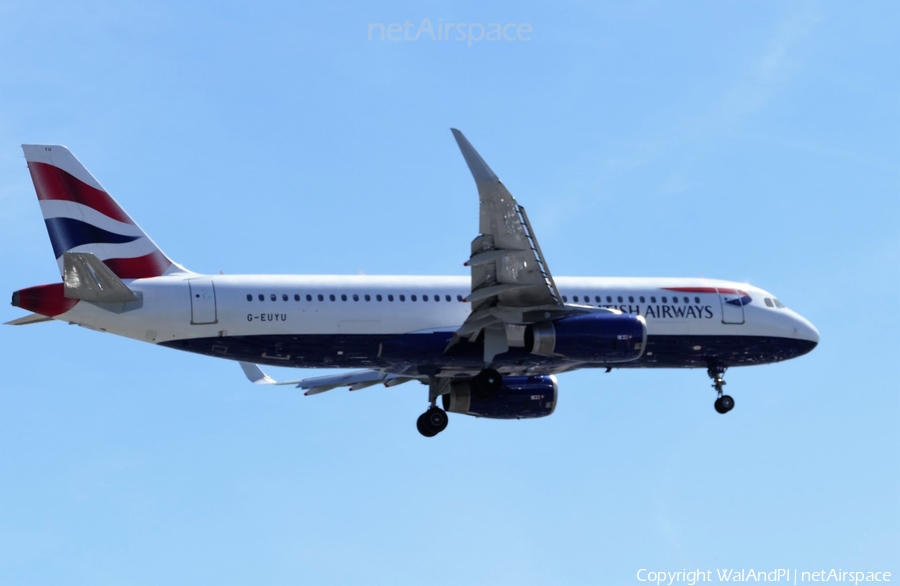 British Airways Airbus A320-232 (G-EUYI) | Photo 442127