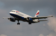 British Airways Airbus A320-232 (G-EUYI) at  London - Heathrow, United Kingdom